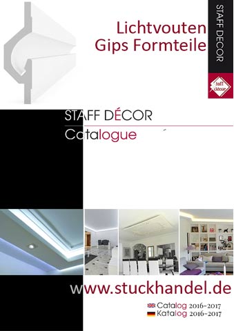 Katalog für Lichtvouten und indirekte LED-Beleuchtung