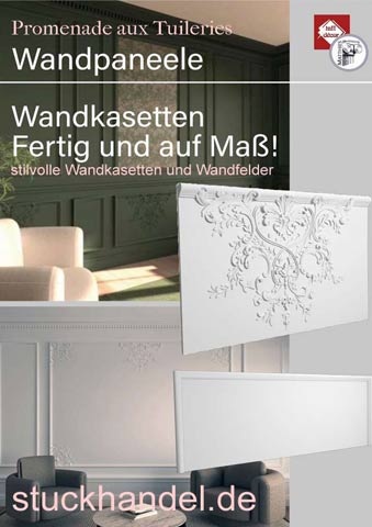 Katalog für Wandgestaltung, Wandpaneele und Wandfelder auf Maß